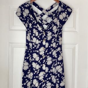 Anthropologie Floral Dress